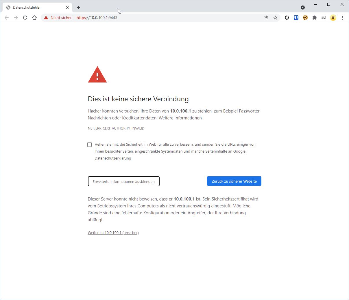 Deploy your first Container - Balluff CMTK Developer's Guide